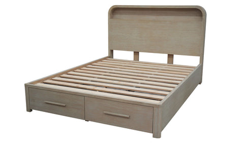 Denver Slat Bed w/Drawers