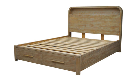 Kimberly Slat Bed w/Drawers