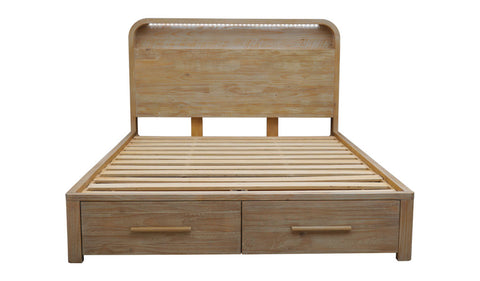 Kimberly Slat Bed w/Drawers