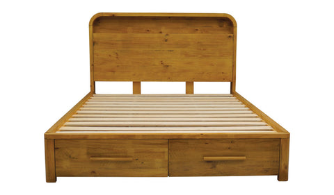 Kimberly Slat Bed w/Drawers