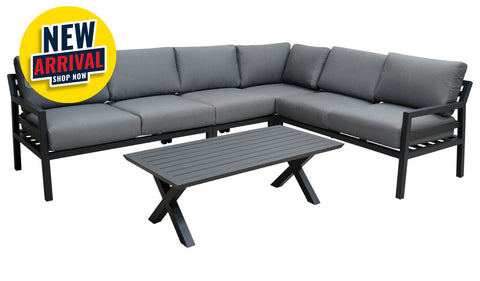 Mantua Outdoor Corner Suite with Coffee Table