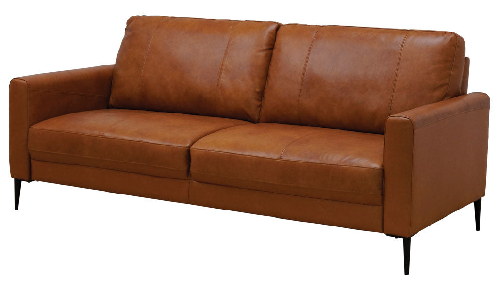 Torino 3 Seater Sofa Tan Leather John's Furniture Warehouse