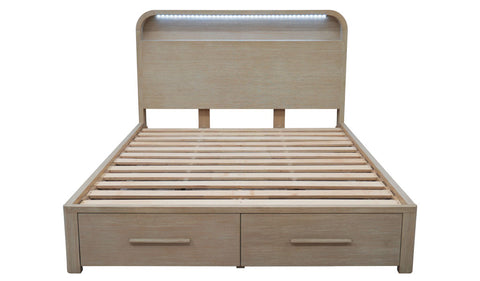 Denver Slat Bed w/Drawers