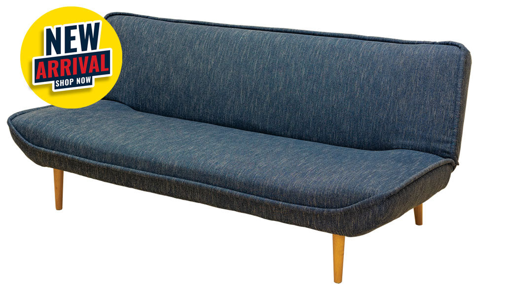 Baxter Sofa/Bed Blue John's Furniture Warehouse