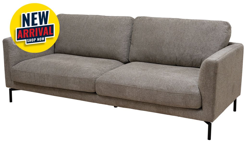 Melrose 3 Seater Sofa Oatmeal John's Furniture Warehouse