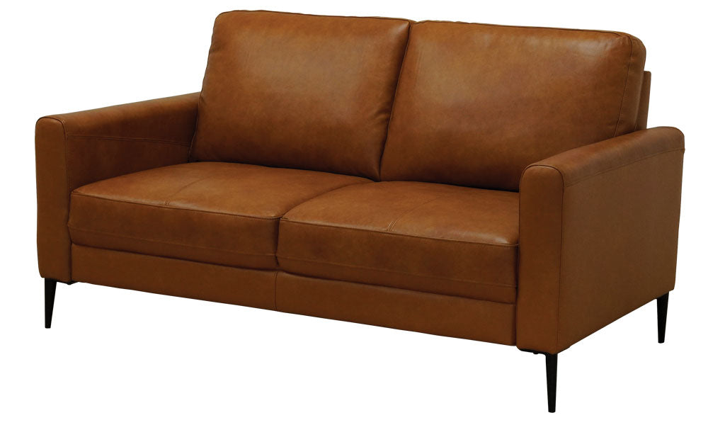 Torino 2 Seater Sofa Tan Leather John's Furniture Warehouse