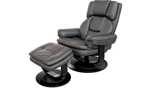 Atlas Chair - Black Leather look PU